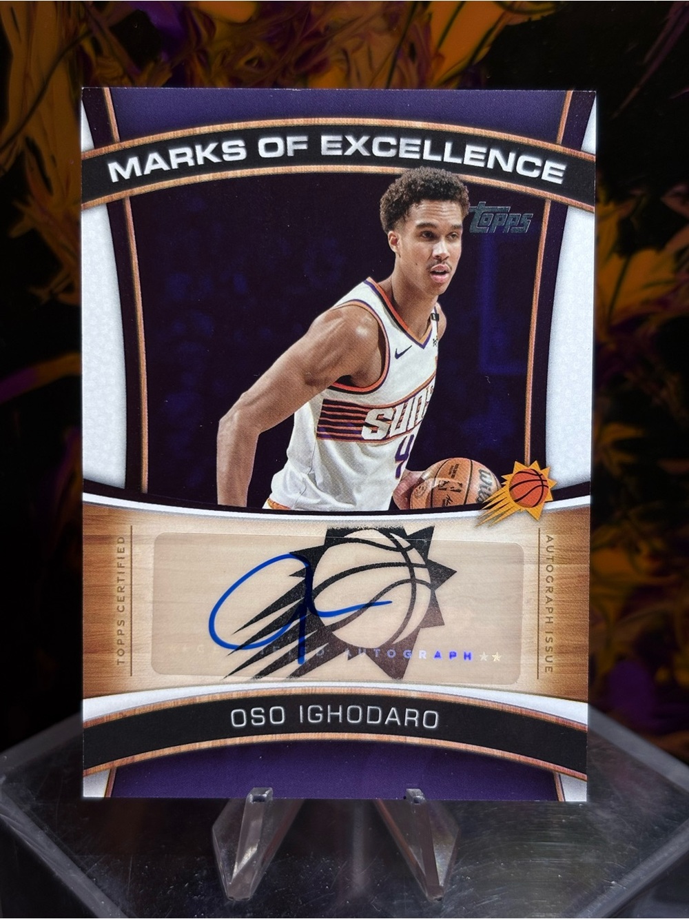 ME-OI Oso Ighodaro 2025-26 Topps - Marks of Excellence Auto